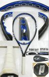 P0506 【中古テニスラケット】プリンス・O3ハイブリッドシャーク
