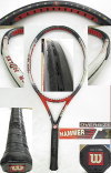 【中古 テニスラケット】ウイルソン ハンマー6.4ストレッチOS