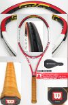 【中古テニスラケット】ウイルソン 　nSIX-ONEツアー